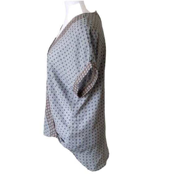 Max Studio Mock Wrap Top - Picture 8 of 13